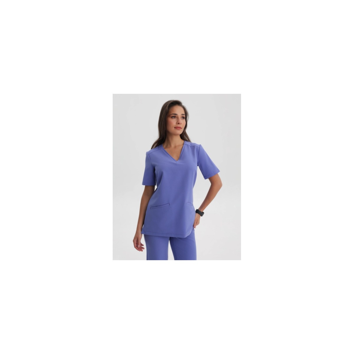 Bluza zimowa ocieplana granatowa fleece